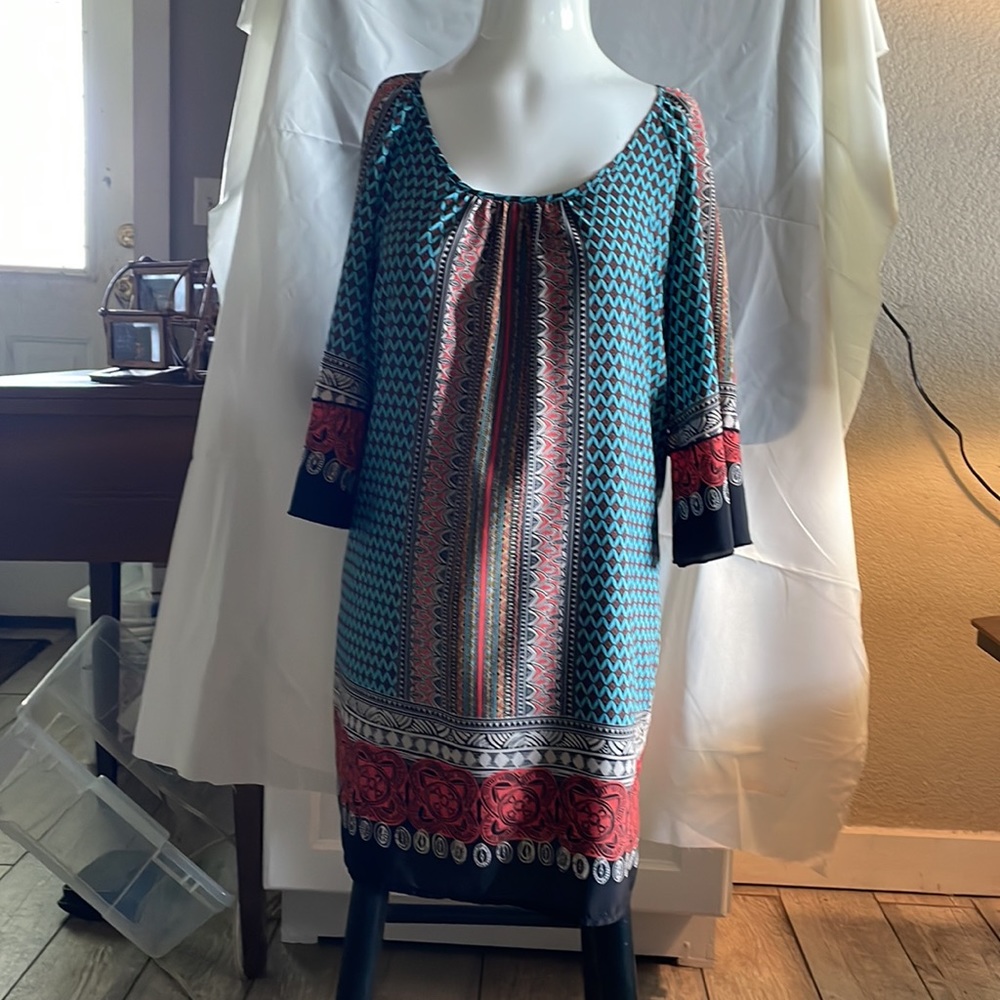 Bohemian Boutique dress, by Gibson Latimer Size Small